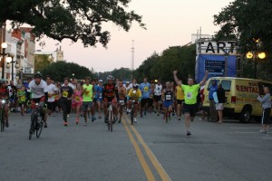 Georgetown runners